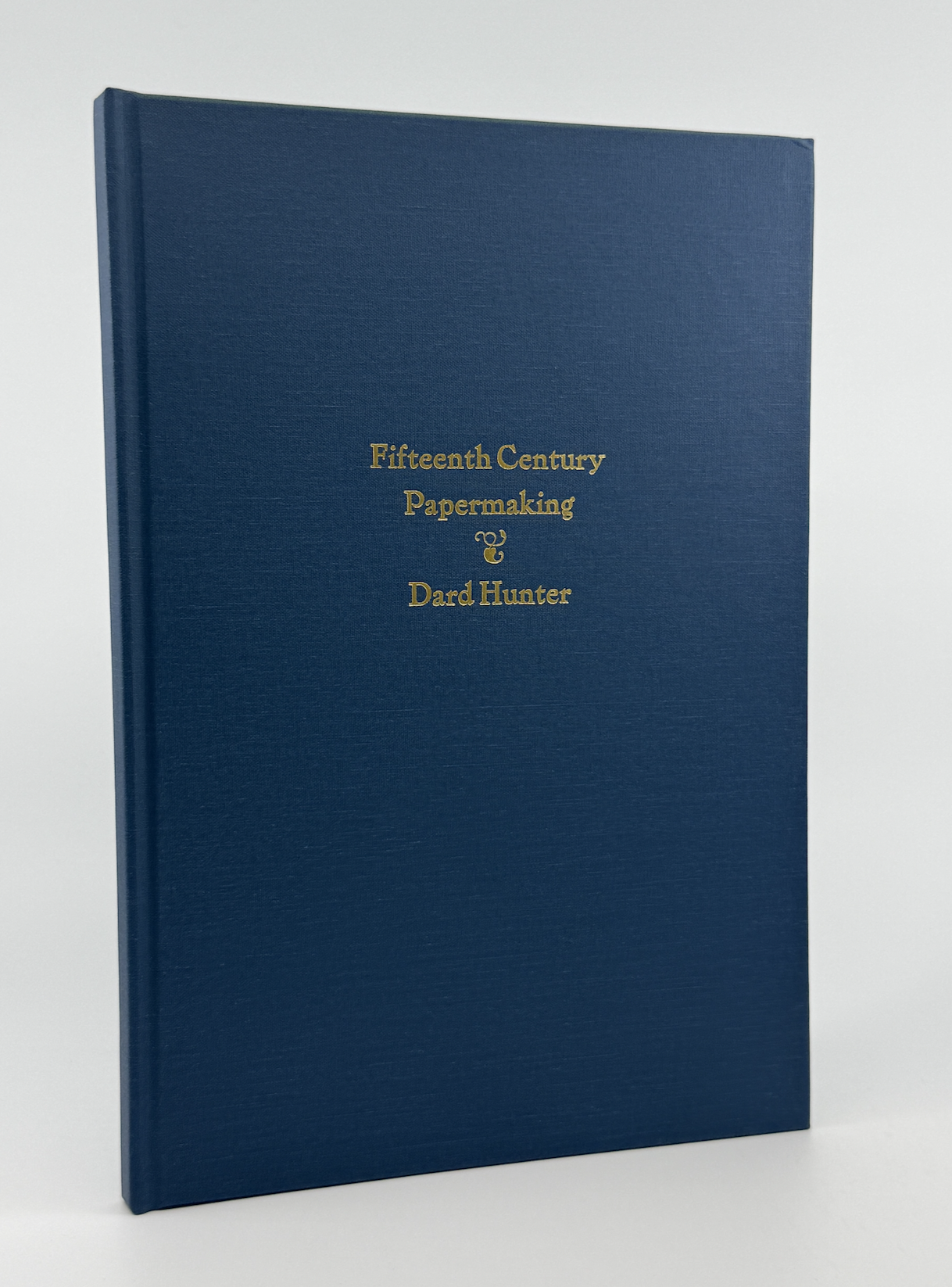 "Papermaking in the 15th Century" by Dard Hunter