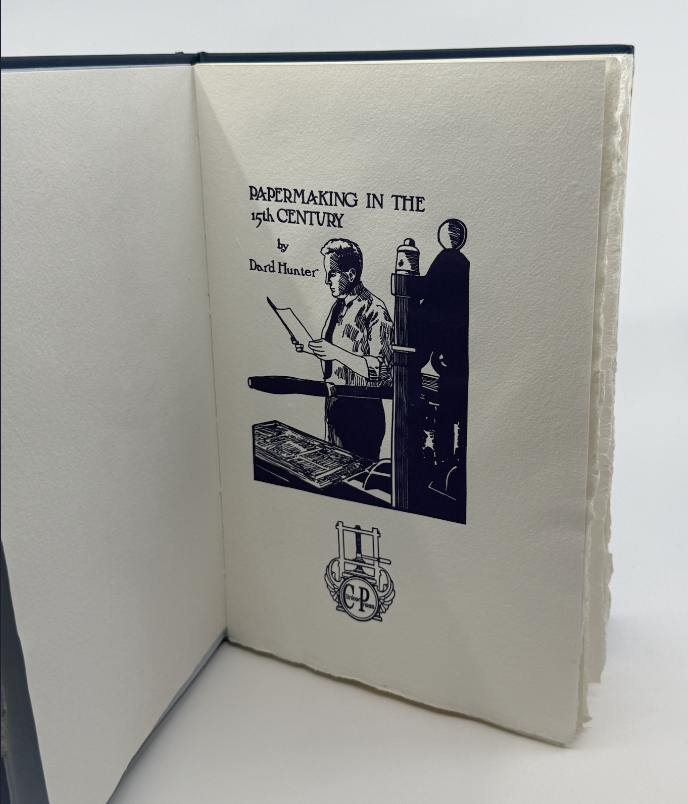 "Papermaking in the 15th Century" by Dard Hunter - Image 2