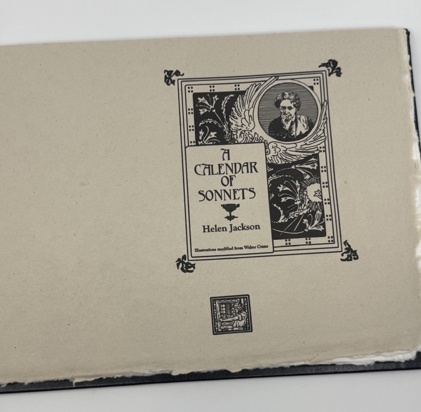 "A Calendar of Sonnets" Large Paper Edition by Helen Jackson - Image 2