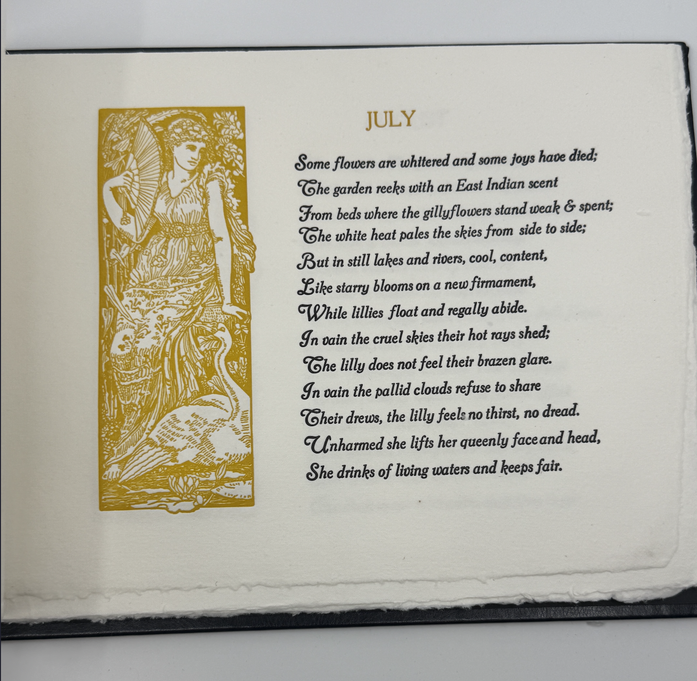 "A Calendar of Sonnets" Large Paper Edition by Helen Jackson - Image 4